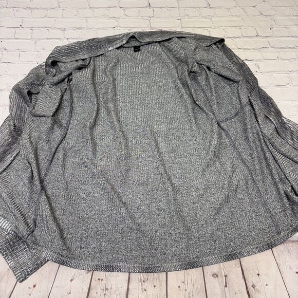 Clara Sun Woo Women Open Front Cardigan Sweater Knit Top Size Large C021 -6 - Picture 8 of 16